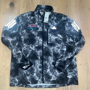 LMU Loyola Marymount Basketball Running Jacket Team Issue RARE LARGE L Adidas